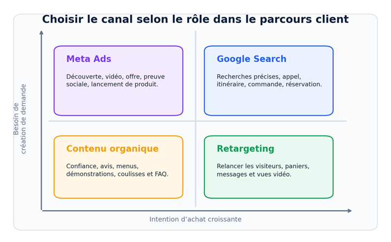 Campagnes Google Ads et Facebook Ads